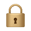 Encryption lock icon showing LunaMeet's secure data encryption for dating profiles